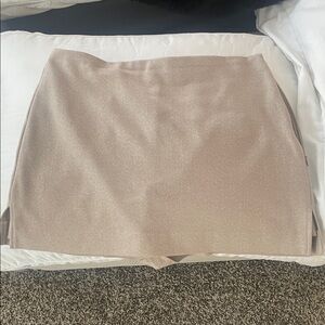 Express Mini Houndstooth Stretch Super High Waisted Mini Skort